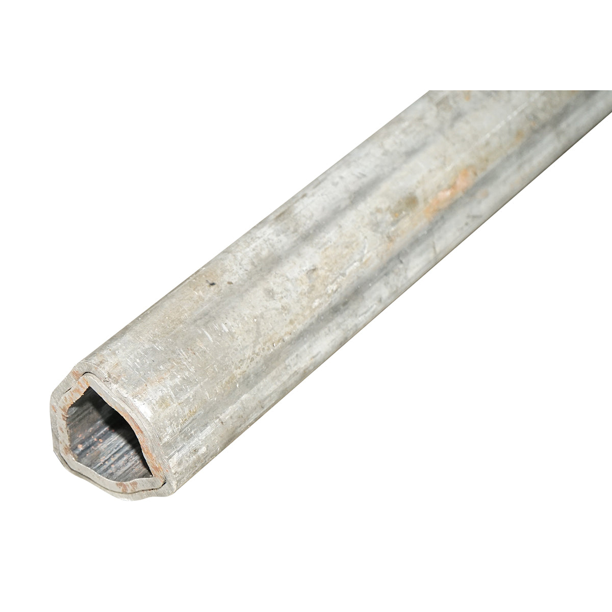 Set of triangular cardan tube series T6 exterior 54 and interior 45 cross 30.2x92 L=1m